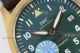 Fake IWC Pilot Spitfire Automatic Watch - Green Dial Brown Leather Strap (2)_th.jpg
